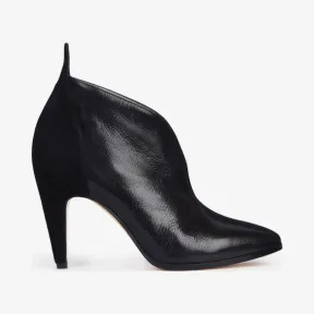 纪梵希/Givenchy 女士 皮革及绒面革皮靴 BE600LE05L-001