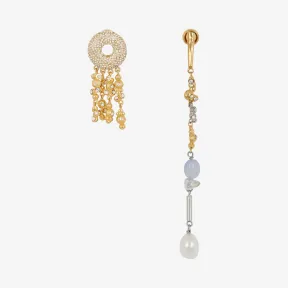 纪梵希/Givenchy 女士 Halo不对称耳环 BF10DWF022-710