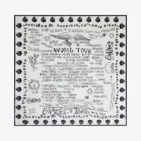 纪梵希/Givenchy 女士 Tour大号方巾 BG001PG005-100