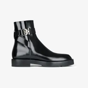 纪梵希/Givenchy 4G LOGO搭扣Squared短靴 BH603BH135-001