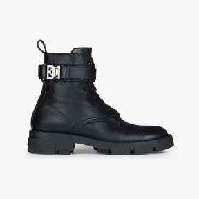 纪梵希/Givenchy Terra 4G LOGO搭扣短靴 BH603FH14A-001