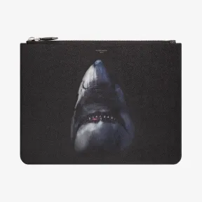 纪梵希/Givenchy 男士 鲨鱼印花大号手包 BK600JK03G-960