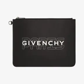 纪梵希/Givenchy 男士 PARIS皮革大号手包 BK600JK0S1-004