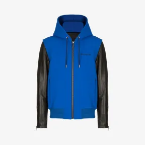 纪梵希/Givenchy 男士 皮革连帽夹克 BM00EQ60DH-461