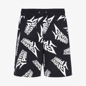 纪梵希/Givenchy PARIS印花短裤 BM50DB30AF-001