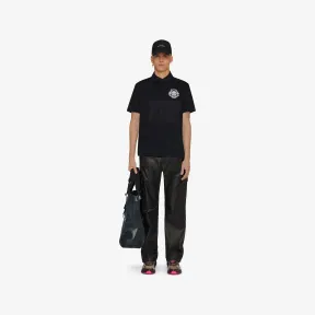 纪梵希/Givenchy GIVENCHY LOGO刺绣橄榄球Polo衫 BM71GZ3YAB-001