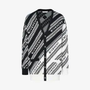 纪梵希/Givenchy GIVENCHY饰链超大开衫 BM90F8-4Y7A-004