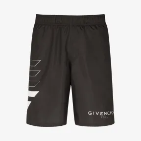 纪梵希/Givenchy 男士 PARIS长款泳裤 BMA0081Y5N-001