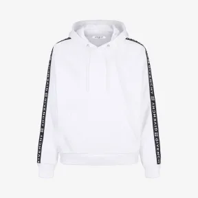 纪梵希/Givenchy 男士 4G LOGO织带连帽衫 BMJ02K30AF-100