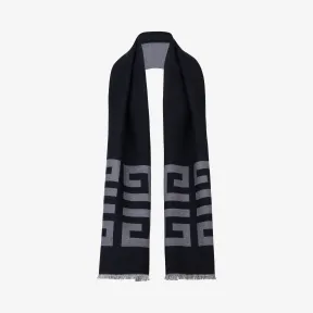 纪梵希/Givenchy 男士 双面4G编织围巾 BP000P1Y46-002