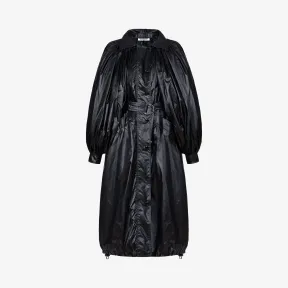 纪梵希/Givenchy 女士 可拆卸衣袖长款风衣 BW005G11Z1-001