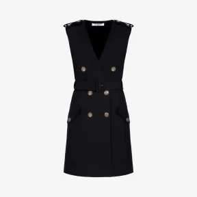 纪梵希/Givenchy 女士 4G钮扣军旅裹身裙 BW20KN11BN-001