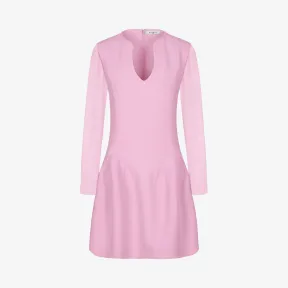 纪梵希/Givenchy 女士 双材质短款连衣裙 BW20U610EG-674