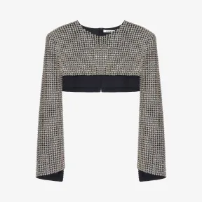 纪梵希/Givenchy 女士 金属带孔和水晶刺绣斗篷 BW3092G0CG-040