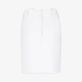 纪梵希/Givenchy 女士 军旅牛仔迷你裙 BW409T509T-100