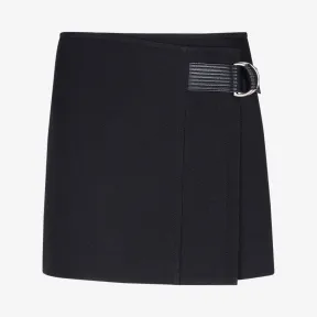 纪梵希/Givenchy 女士 皮革搭扣迷你裹身裙 BW40AE11XG-001