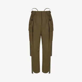 纪梵希/Givenchy 女士 多口袋悬垂缎带军旅长裤 BW50CG11VJ-303