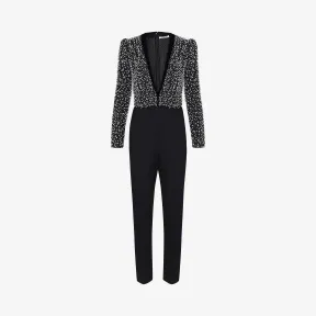 纪梵希/Givenchy 女士 珍珠刺绣连体衣 BW50DQG0CS-001