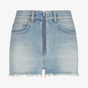 纪梵希/Givenchy 女士 迷你牛仔短裤 BW50E650AG-452