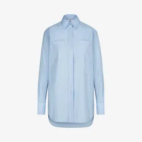 纪梵希/Givenchy 女士 标志刺绣衬衫 BW60JC111N-487