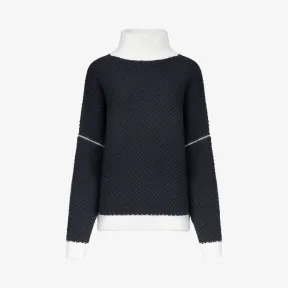 纪梵希/Givenchy 女士 拉链袖高翻领套头衫 BW90364Z2W-411