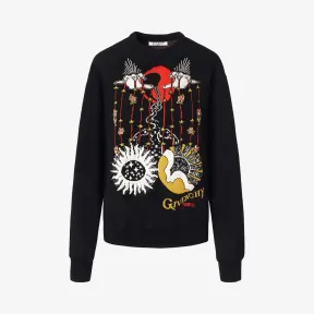 纪梵希/Givenchy 女士 天秤座刺绣提花套头衫 BW904Q4Z3F-960