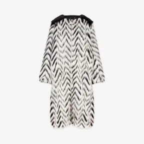 纪梵希/Givenchy 女士 人造皮草长外套 BWC01V10Y8-015