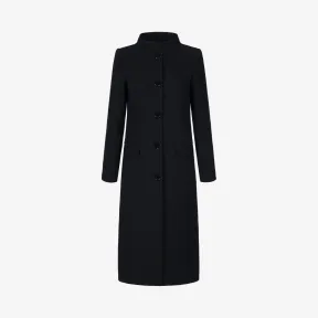 纪梵希/Givenchy 女士 中式立领羊毛大衣 BWC05B127Y-001