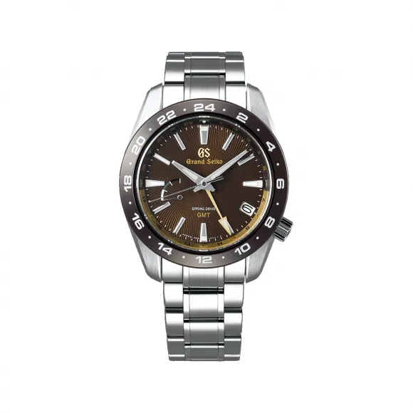 冠蓝狮/Grand-seiko Sport系列 40.5MM 不锈钢陶瓷表圈 自动机械机芯 SBGE263