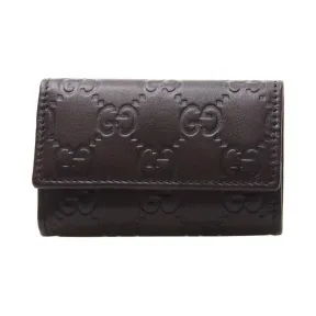 古驰/Gucci 啡色 牛皮  钥匙包 138093-A0V1G-2019