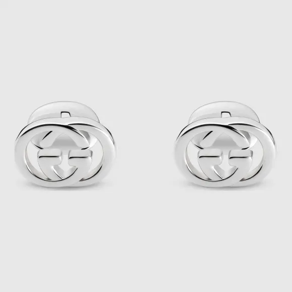 古驰/Gucci 袖扣, 配以互扣式双G细节 214193 J8400 8106