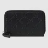 古驰/Gucci Gucci Signature 全拉链式卡片夹 255452 CWC1N 1000