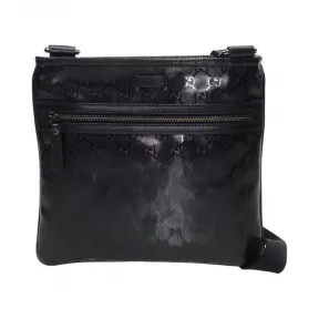 古驰/Gucci 黑色 PVC  斜挎包 295257-FU4CR-1000