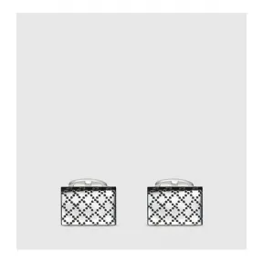 古驰/Gucci Diamantissima银袖扣 373831 098H5 8167