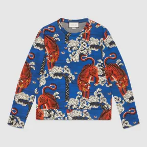 古驰/Gucci Gucci孟加拉虎印花运动衫 408241 X3F31 4804