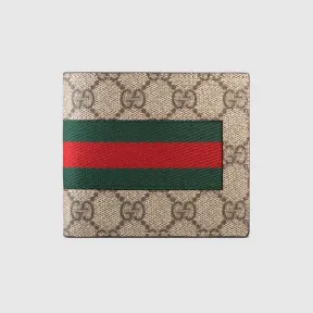 古驰/Gucci 织带GG高级人造革零钱包 408826_KHN4N_9791