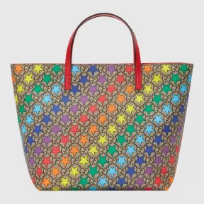 古驰/Gucci 儿童GG彩虹星星购物袋 410812 94NAN 8695
