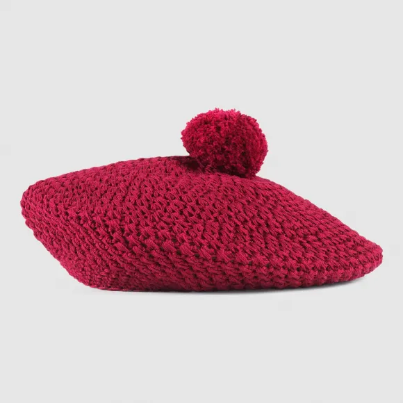 古驰/Gucci 棉质针织帽 411048 3G111 6100