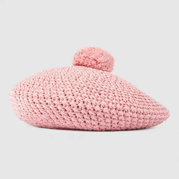 古驰/Gucci 儿童纯棉针织帽 414292 4K111 6900