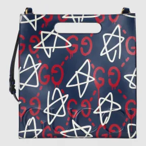 古驰/Gucci GucciGhost 真皮购物袋 414476 DSUCT 4180