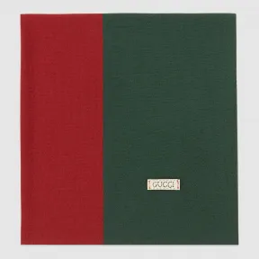 古驰/Gucci 织带羊毛婴儿毯 415591 3K206 3174