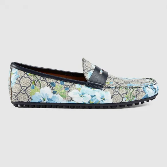 古驰/Gucci GG Blooms 印花驾车鞋 429357 KU230 8470