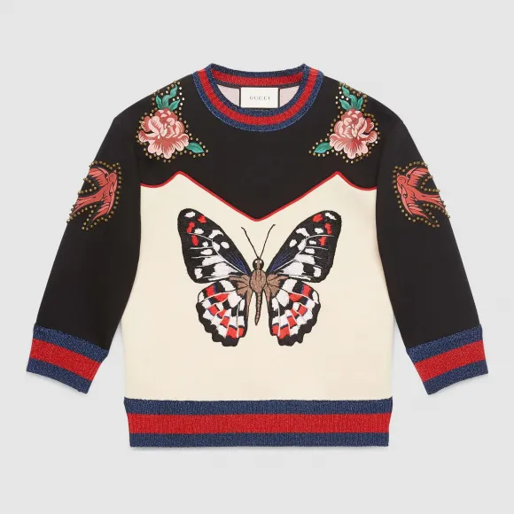 古驰/Gucci 刺绣棉上衣 434539 X5C39 9227