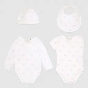 古驰/Gucci 婴儿四件式礼品套装 436044 X5E69 5022