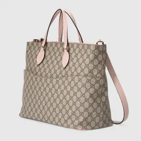 古驰/Gucci 柔软GG  Supreme高级人造帆布妈咪包 457356_K5ICG_8268