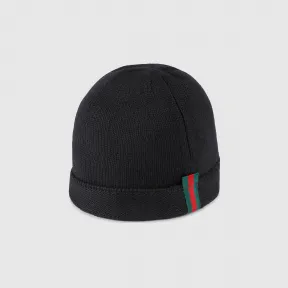 古驰/Gucci 儿童织带针织帽 459431_4K638_1000