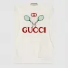 古驰/Gucci Gucci 网球印花超大造型卫衣 469250 XJBIY 9381