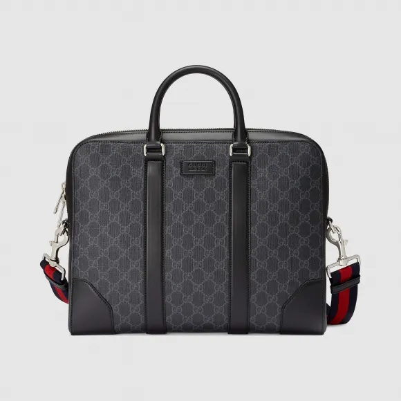 古驰/Gucci GG Supreme帆布公文包 474135-K5RLN-1095