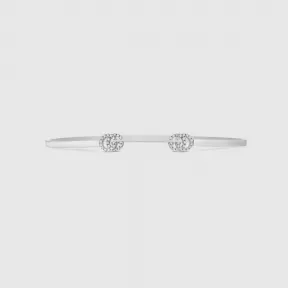 古驰/Gucci 双G钻石袖扣 481662_J8540_9066