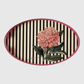 古驰/Gucci 花朵图案椭圆形金属托盘 482762 ZAM01 5675